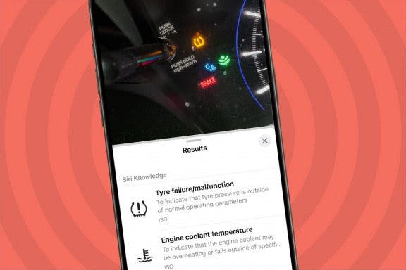 Image for article: Easily Identify Car Maintenance Symbols with iPhone Camera