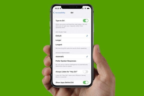Image for article: How to Change Siri Voice Response Time