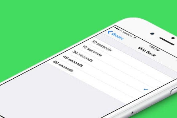 Image for article: How to Change How Far You Skip Backward and Forward in Audio Books in iBooks