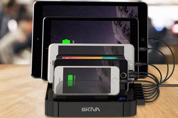 Image for article: Review: Charge Up to 7 Devices with the Skiva StandCharger