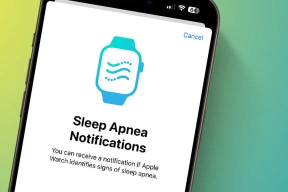 Image for article: How to Set Up Apple Watch Sleep Apnea Notifications