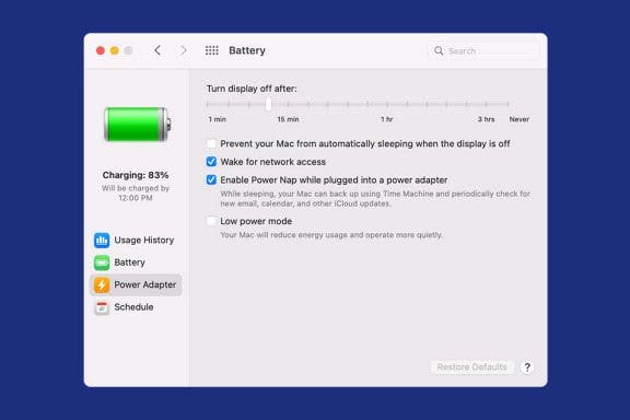 Image for article: How to Change the Sleep Time on Mac