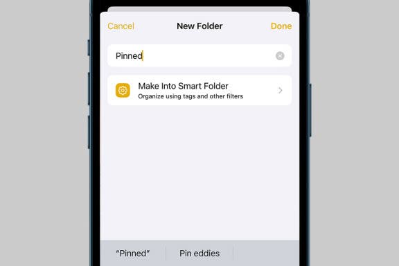 Image for article: Auto-Sort Your Notes with Smart Folders