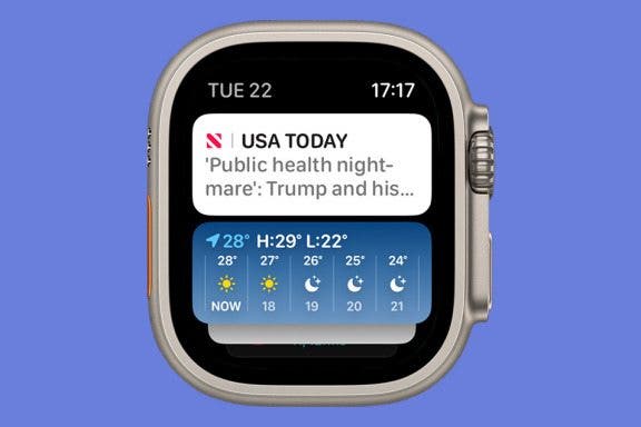 Image for article: Apple Watch Widgets: How to Use Smart Stacks
