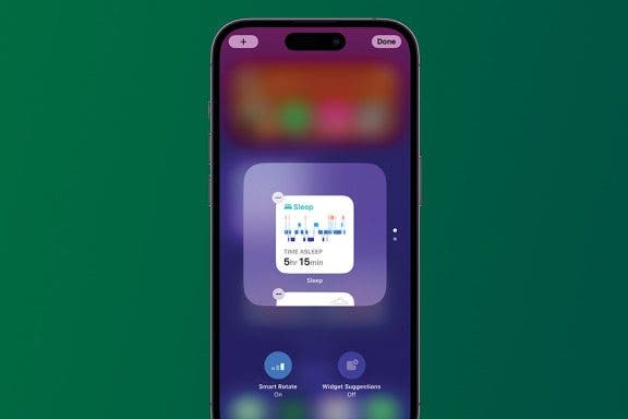 Image for article: How to Stop Random Adding of Widgets to Smart Stacks