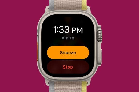 Image for article: Apple Watch Snooze Disappeared after Update? Here's the Fix!