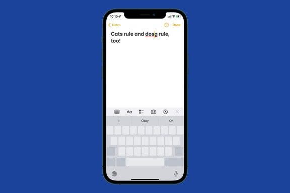Image for article: How to Use the Spacebar to Select & Edit Text on iPhone