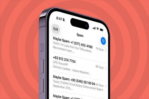 Image for article: Accidentally Reported a Text as Junk? Here's What to Do