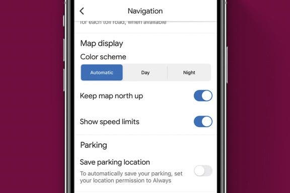 Image for article: How to Enable Google Maps Speed Limit