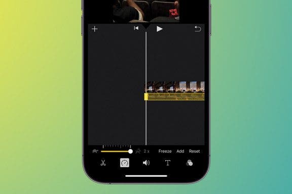 Image for article: How to Speed Up a Video on iPhone