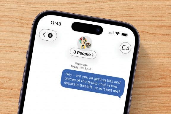 Image for article: Group Text Split into Separate Conversations? Here’s the Fix!