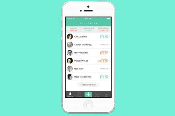 Image for article: Hate Reminding Friends to Pay You Back? Split the Bill with Splitwise