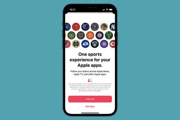 Image for article: How to Customize Your Apple News Sports Feed