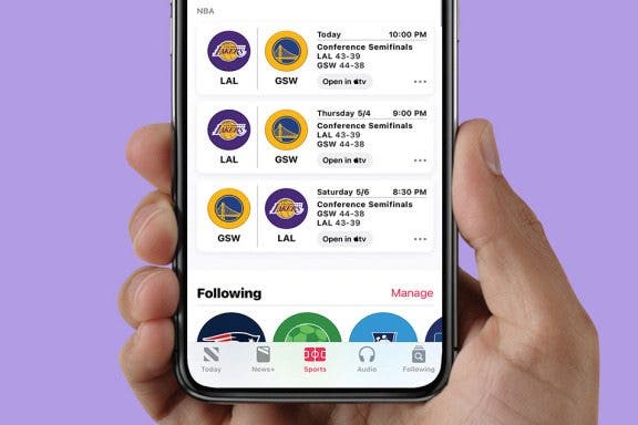 Image for article: Quickly Access the Latest Sports News