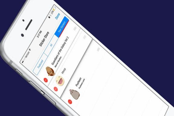 Image for article: How to Download Stickers for Facebook Messenger on iPhone