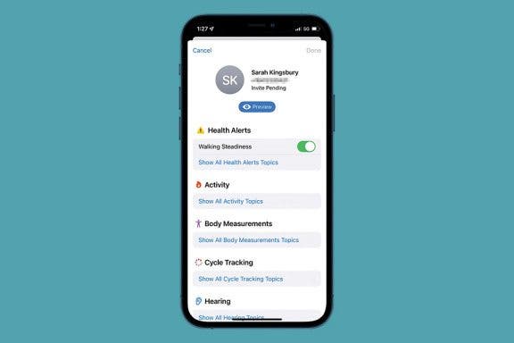 Image for article: How to Manage or Stop Sharing iPhone Health App Data