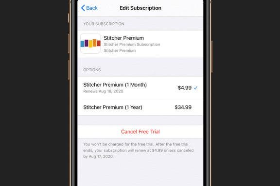 Image for article: How to Avoid Getting Charged After a Free App Trial Ends