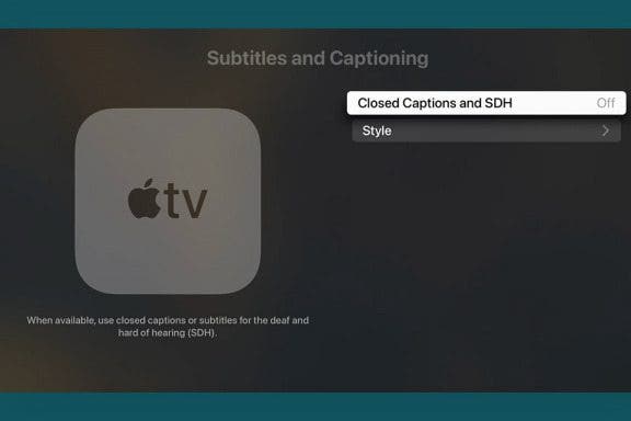 Image for article: How to Turn On Subtitles on Apple TV