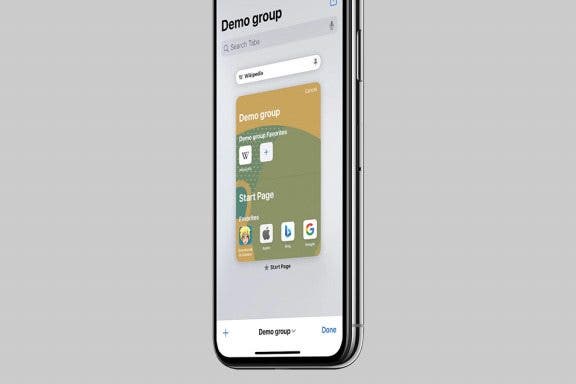 Image for article: How to Customize Safari Start Pages for Each Tab Group