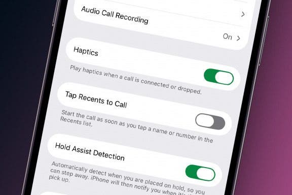 Image for How to Turn Off "Tap Recents to Call" on Your iPhone