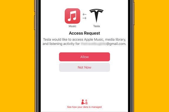 Image for article: Tesla Apple Music Update: How to Sign In to Your Apple Music Account