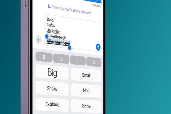 Image for article: New Text Effects for Messages in iOS 18