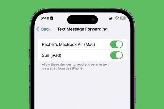 Image for article: How to Automatically Forward Text Messages to Another Phone