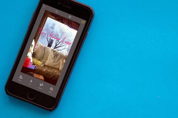 Image for article: How to Add Words To a Photo with Over on iPhone