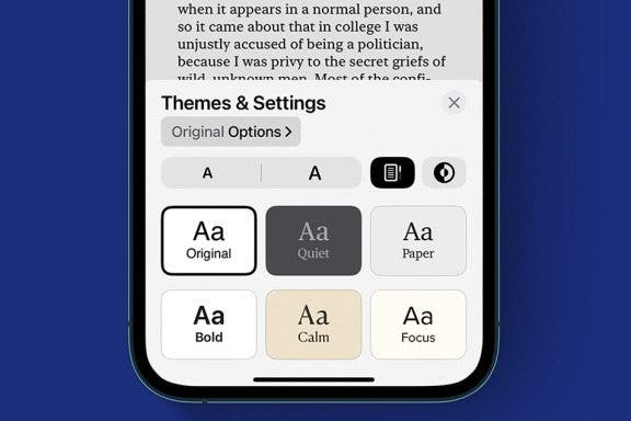 Image for article: How to Change Themes in the Apple Books App on iPhone