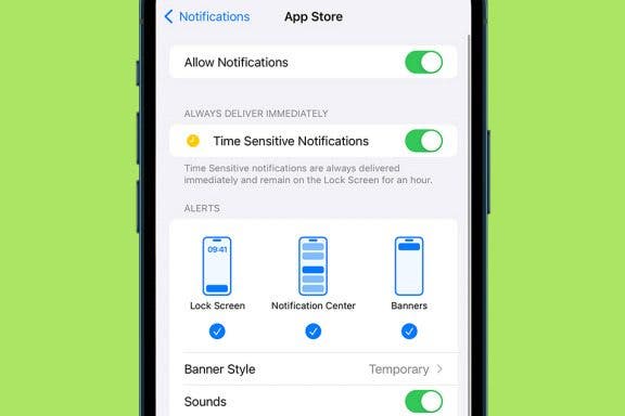 Image for article: How to Turn Off Time Sensitive Notifications & Why You Shouldn’t