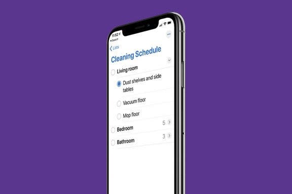 Image for article: How to Use Reminders to Create a To-Do List with Indented Subtasks