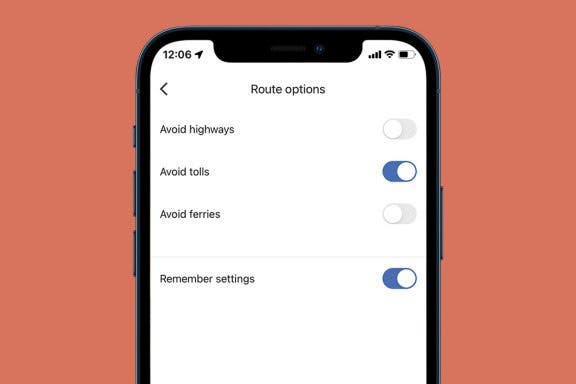 Image for article: How to Avoid Toll Roads on Apple & Google Maps on iPhone