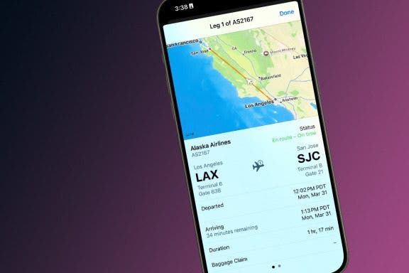 Image for article: The Easiest Way to Track Flights Using Live Text on iPhone