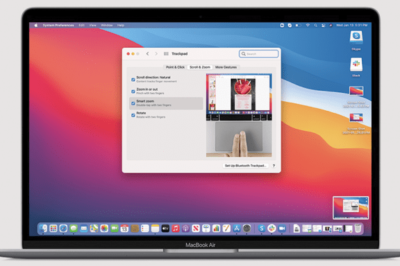 Image for article: How to Customize Your MacBook Touchpad Settings