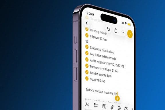 Image for article: How to Record & Transcribe Audio in Notes on Your iPhone