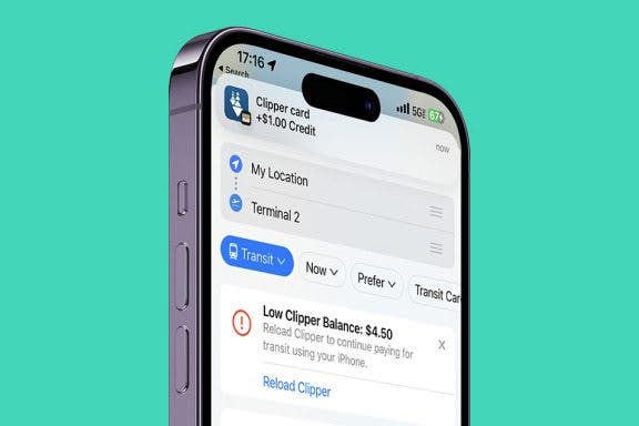 Image for article: How to Refill Your Transit Card from Maps on iPhone