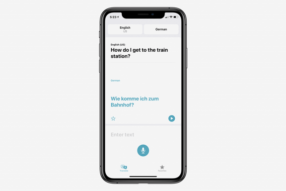 Image for article: How to Use the Apple Translate App