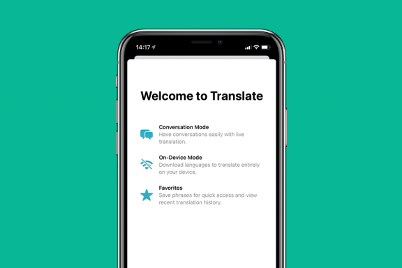 Image for article: How to Set Up the Apple Translate App
