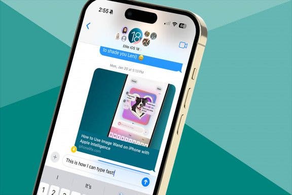 Image for article: 8 iPhone Typing Tricks for Speedy Messaging
