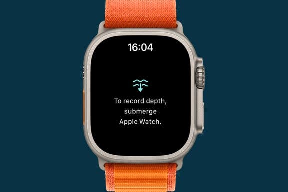 Image for article: How to Use the Depth App on the Apple Watch Ultra