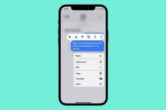 Image for article: Unsend a Message on iPhone: Can People Still See It?
