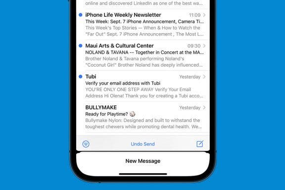 Image for article: How to Pull Back an Email on iPhone After You've Sent It