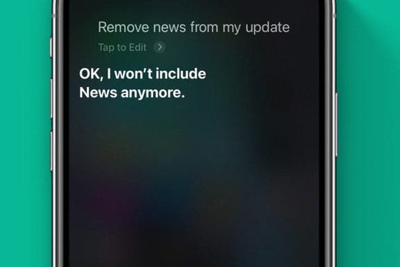 Image for article: How to Customize What's My Update Siri Feature