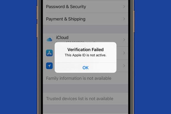 Image for article: Apple ID Not Active? Here’s the Fix!