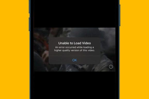 Image for article: Solved: Why Won’t Videos Play on My iPhone?