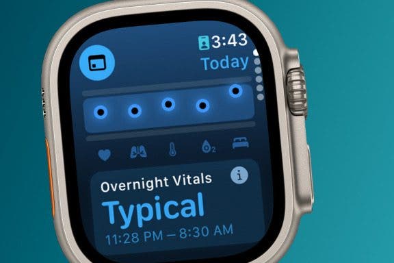 Image for article: Using the Apple Watch’s New Vitals App (watchOS 11)