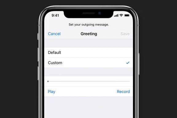 Image for article: How to Set Up Voicemail on an iPhone for the First Time