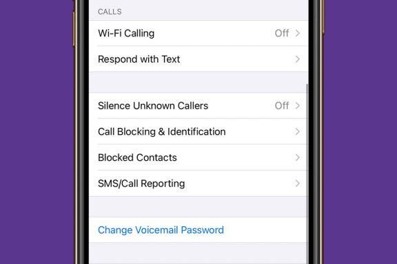 Image for article: How to Change Your Voicemail Password on the iPhone