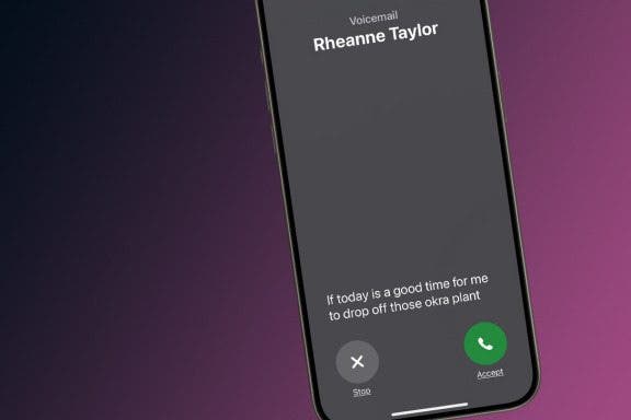 Image for article: See Real-Time Transcriptions of Voicemails with Live Voicemail