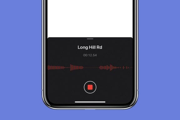 Image for article: How to Save a Voice Memo on an iPhone by Location